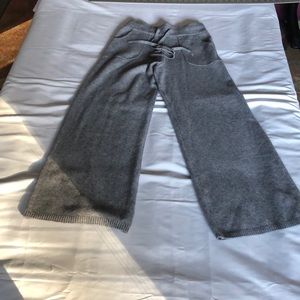 Women’s size Medium gray baci wide leg lounge wear pants